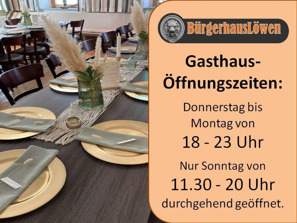Buergerhausloewen Philippsburg Exterior foto